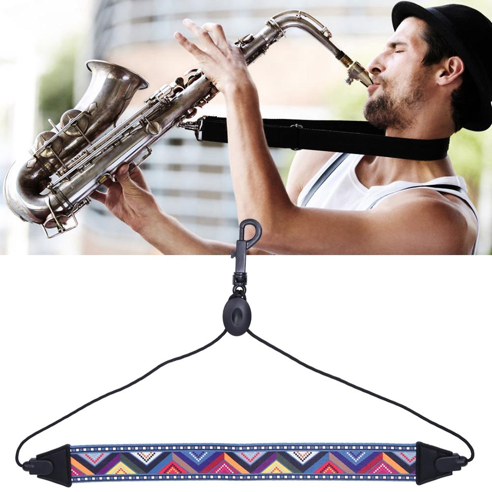 Saxophone Strap Universal Portable Sax Neck Strap Wind Instrument Accessory