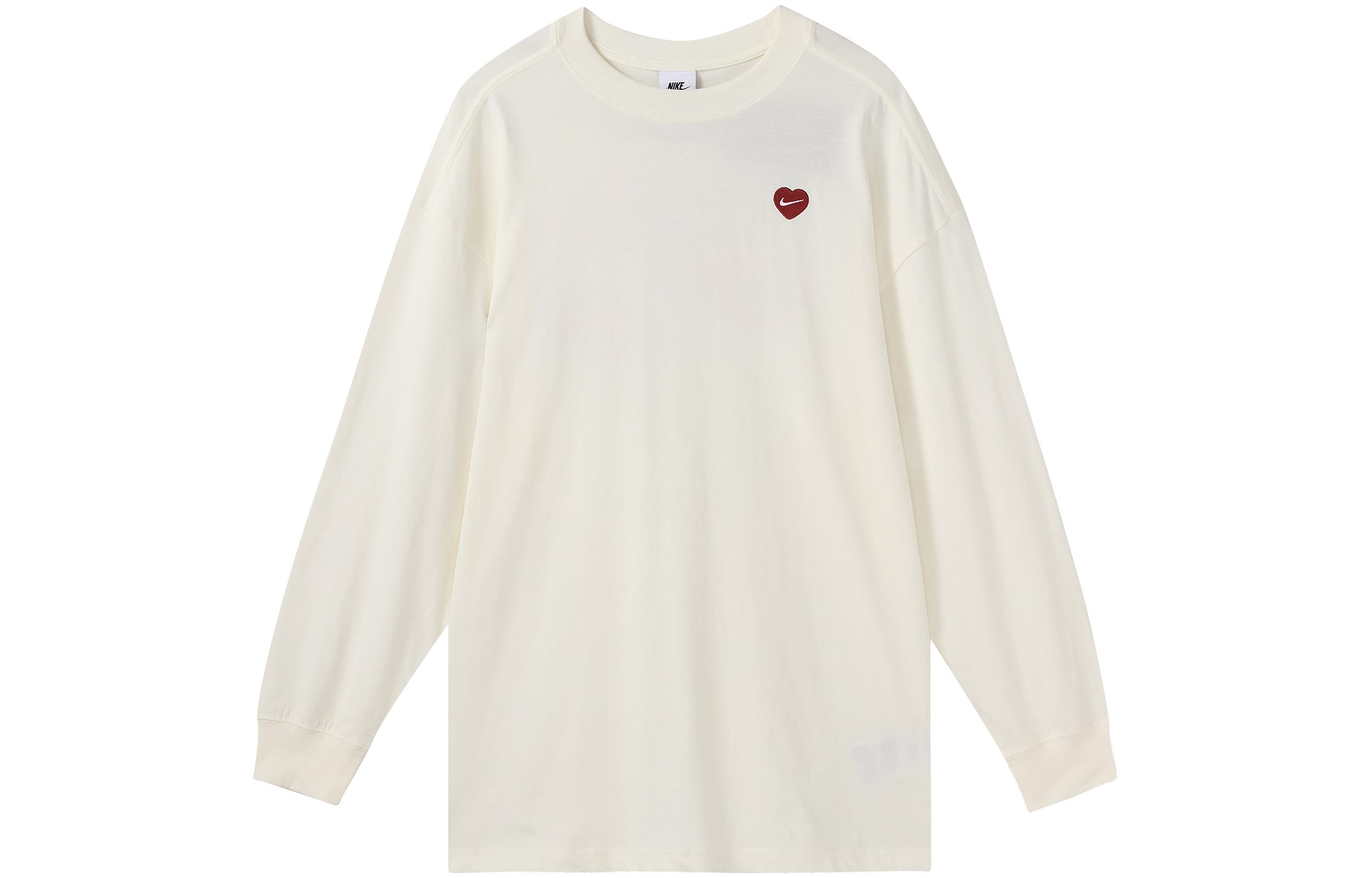 Nike Drop Shoulder Sleeve T Shirt Women s White FD9933-133 XL