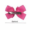 Children's Bow Hair Clip with Rhinestone Crown - Heart-Shaped Girls' Headdress Accessory