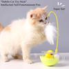 1PC Tumbler Cat Toy Catnip Self-hi Feather Bells Cat Stick Cat Pet Supplies