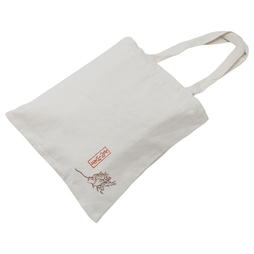 Marimo Craft Miffy x Choju Giga Tote W320 x H350mm Bag, What? What? Approx. (Handle Approx. 620mm) DBC-232