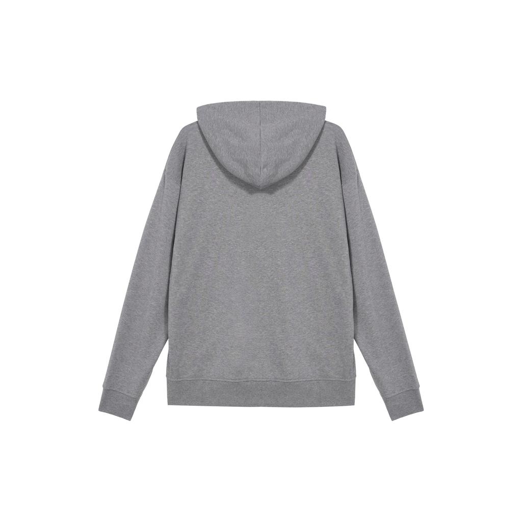 Jordan Essentials Solid Color Hoodie With Zipper Men Tops Grey FQ1867-091