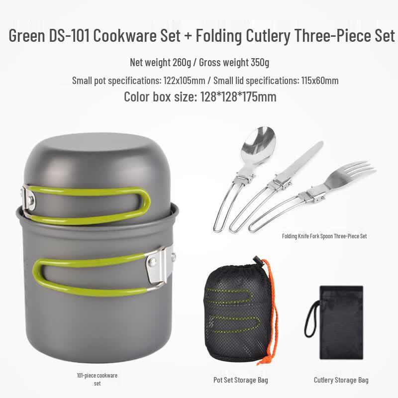 Outdoor Camping Cookware and Utensil Set