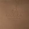 GUCCI 511261 Bucket Bag Logo Laundry Bag Bag Hand Bag rubber Beige