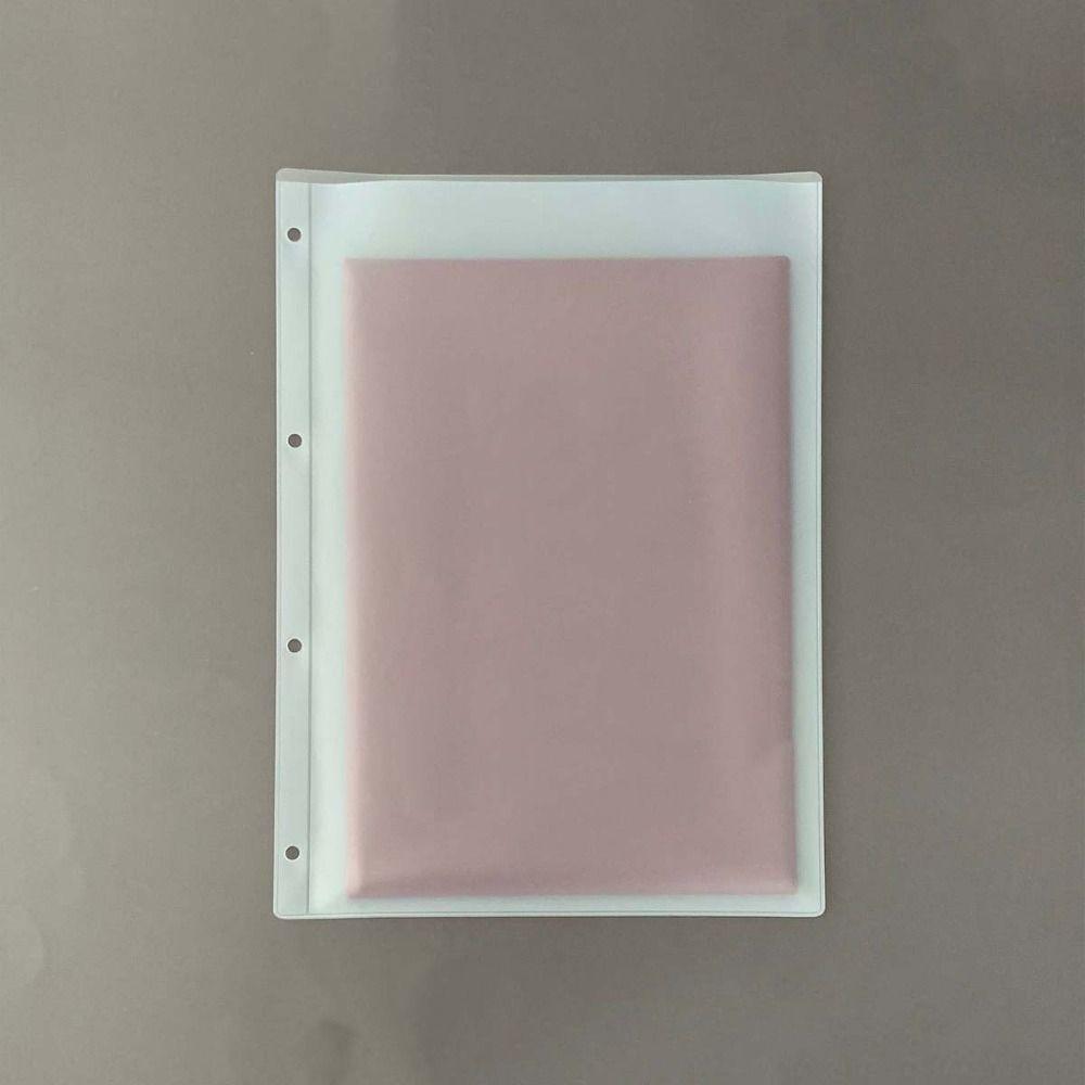 10Pcs Transparent Spiral Binder Divider Page Separator Card