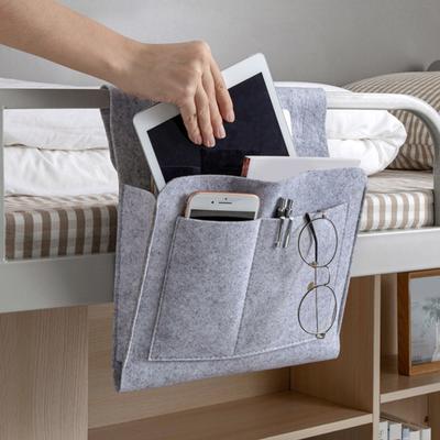 Yousheng Bedside Hanging Bag Storage Organizer Large Capacity Multipurpose Simple Installation Sofa Armrest Hanging Bag