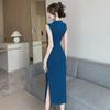 2024 Women's French Pleated Waist Slimming Dress