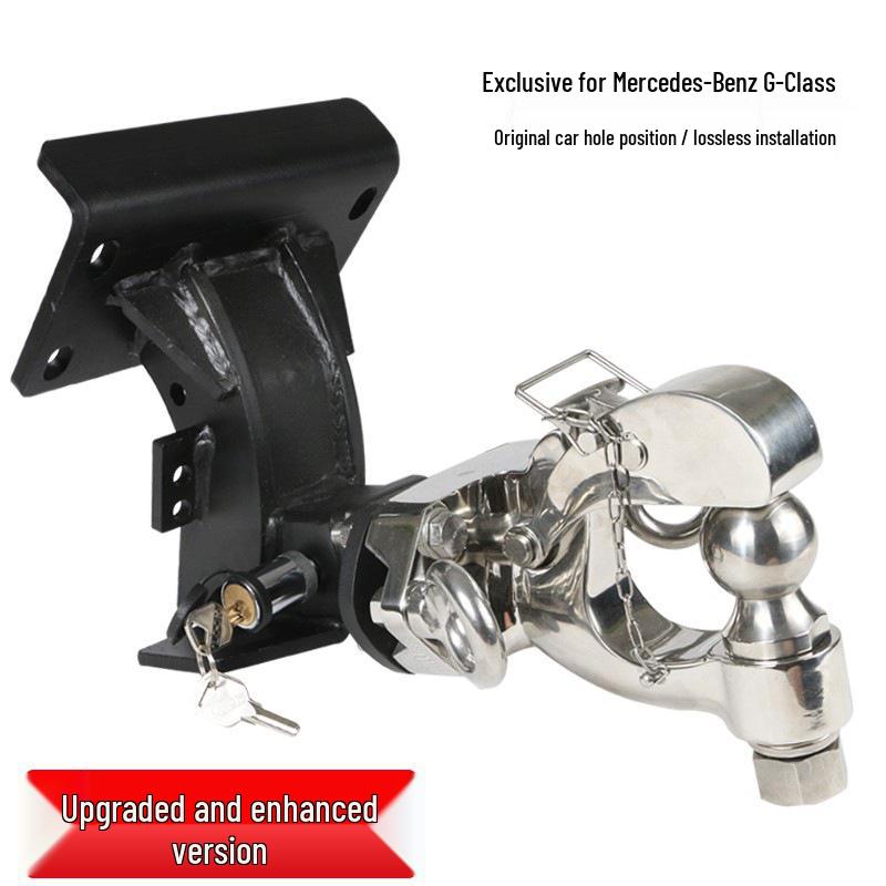 Compatible with Mercedes-Benz G-Class (G500, G350, G63, W463) rear tow bar modification, including unlicensed tow hooks.