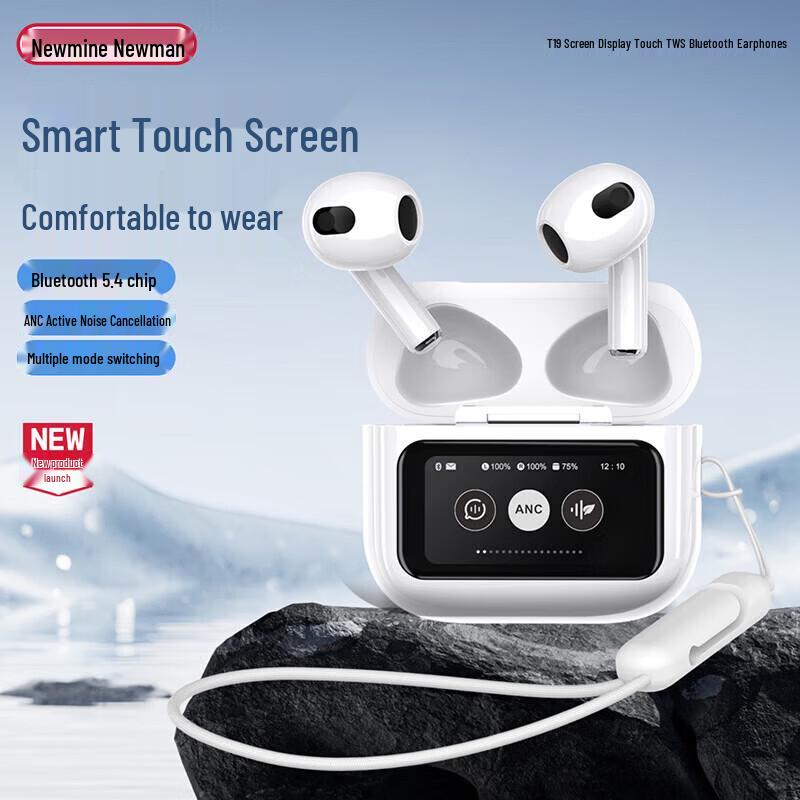 

Newmine T19 Active Noise Cancelling TWS Bluetooth Earbuds