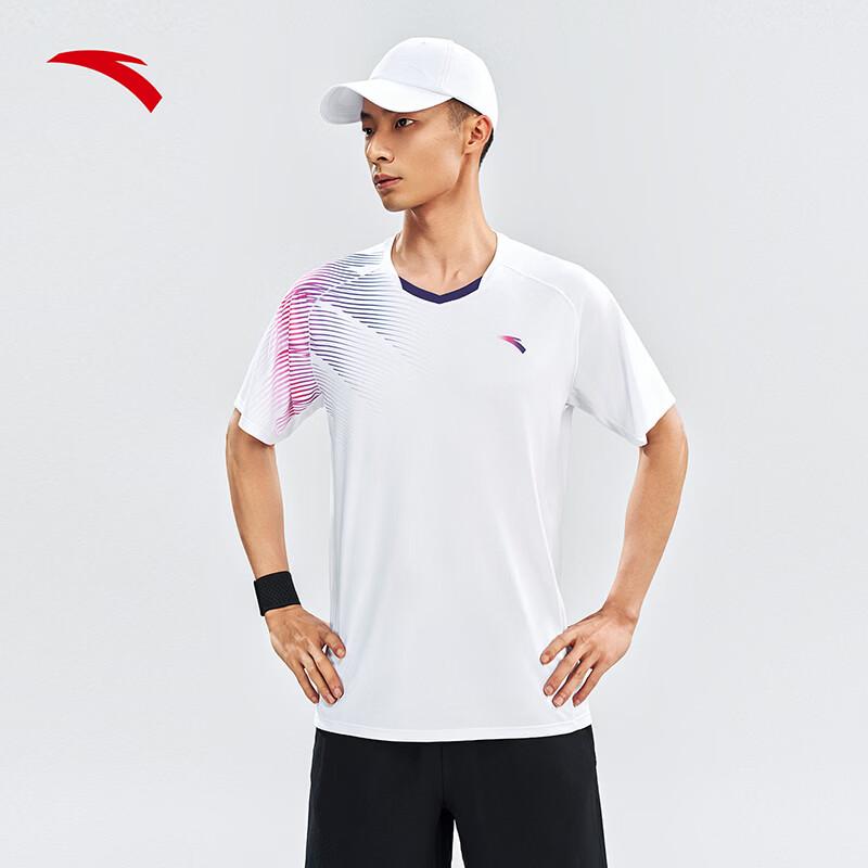 

ANTA Men s Quick-Dry Running Training T-Shirt & Shorts Set L