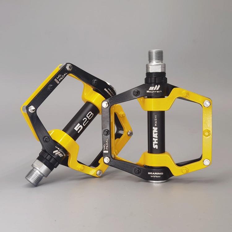 2025New Bicycle Pedal Bike Platform Pedal Anti Slip  Aluminum Alloy Mountain Bike MTB Bicycle Pedal Road Bike Pedals