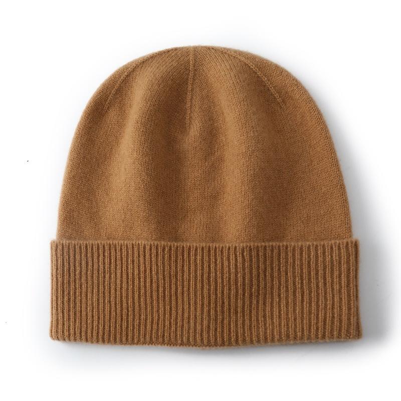 Meier Reine Schurwolle Unisex Strickmütze, warme lockere Beanie, Gehörschutz und warme Mütze