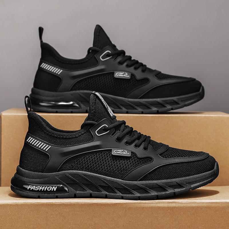 

Лоферы Платформа Спортивная обувь Спортивный и досуг Повседневные кроссовки Мужские кроссовки Нескользящие Вентилируемые Износостойкие Универсальные Новые 44 чёрный