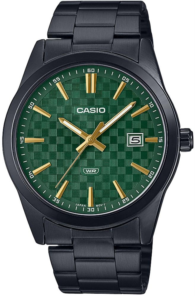 Casio Stainless Steel Standard Black IP
