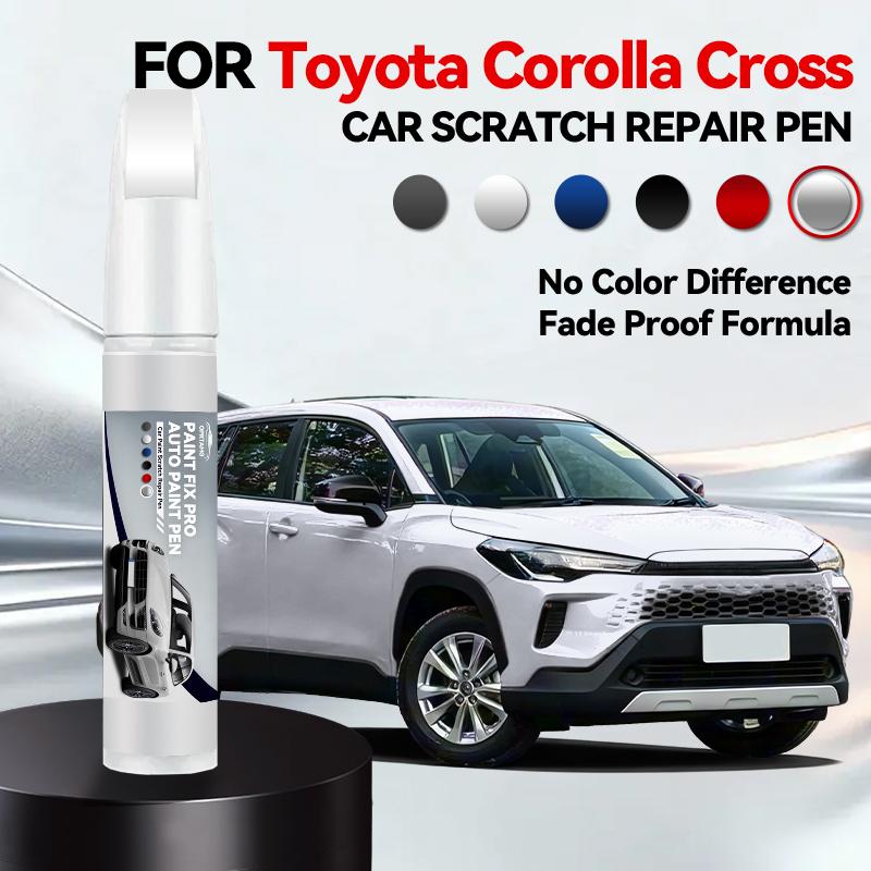 

Car Dedicated For Toyota Corolla Cross 1990-2026 Paint Repair Pen Touch Up Scratch Remover DIY Auto Accessories Black White Silv срібний