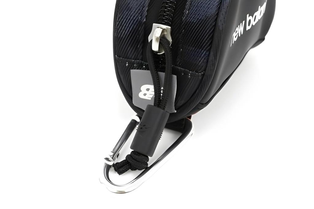 New Balance Golf Ball Holder [Leopard Print Double Check] (Holds 2 Balls) / 012-5184511 010_Black FR