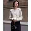 Demana Women's Striped Cloud Cotton Blend Shirt
