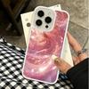 Minimalist Plain Powder Gold Quicksand Flash Powder Silicone Case For Iphone 12 15 Plus 11 13 17 14 16 Pro Max Simple Back Cover