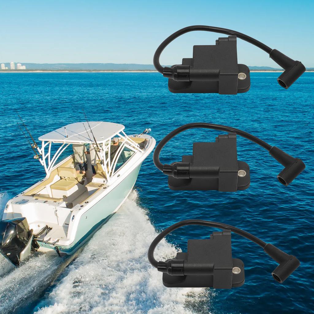 Outboard Ignition Coil CDM Module For Mercury 1996-2007 Force Engine 30HP 40HP 100HP 200HP 1996-1999 114-7509 827509T7 827509A10