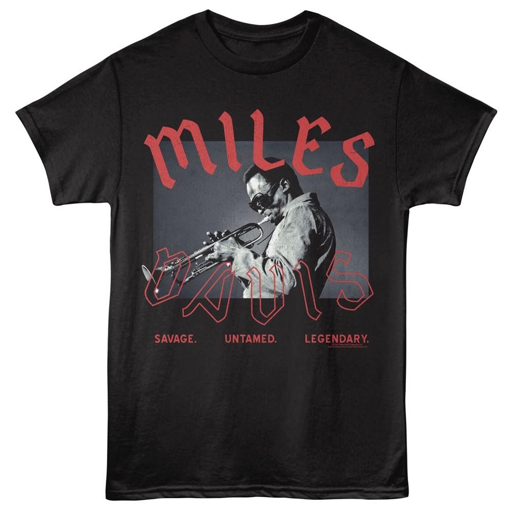 

Miles Davis Mens T-Shirt LEGENDARY Jazz Blues Music New Official Black Cotton Unisex T-Shirt L