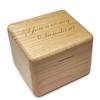 Falado Natural Solid Wood Laser Engraved "You Are My Sunshine" Music Box, Mini Photo Frame, Tune of "You Are My Sunshine" (Maple Wood)