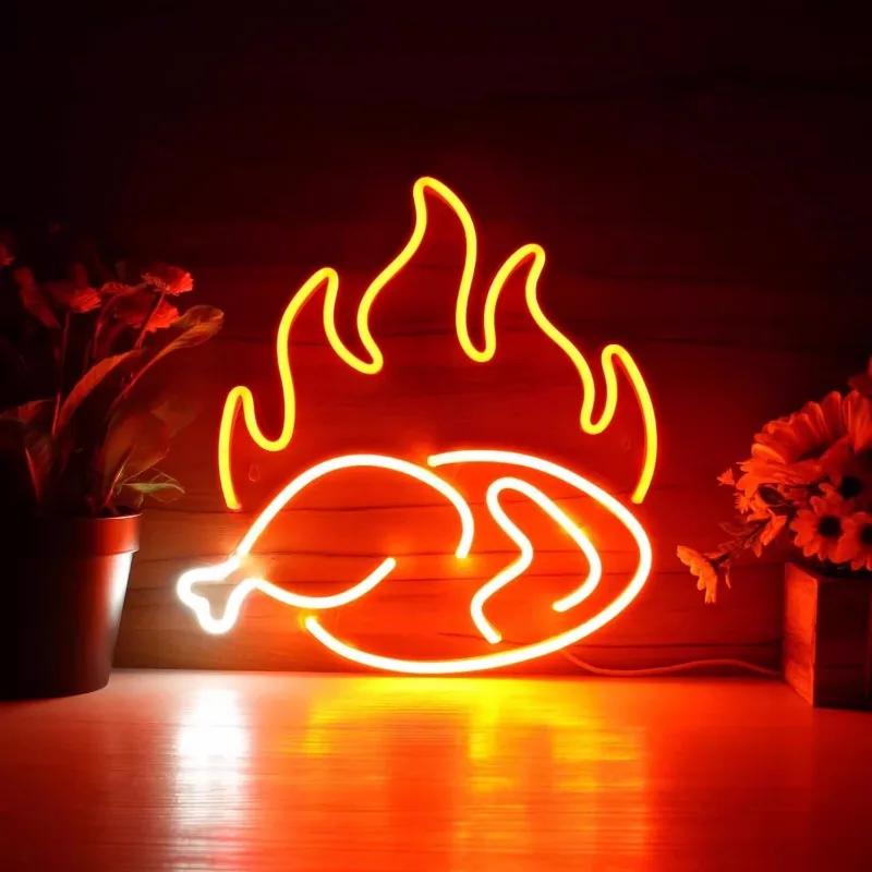 Creative Japanese Sushi Neon LED Decorative Light USB Powered Dimmable Suitable for Sushi Restaurant Hotel Scene Decoration
