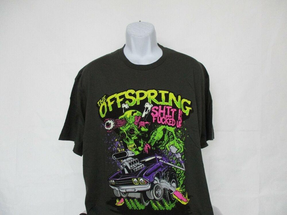 

Сіра футболка унісекс The Offspring ShT Is Fd Up Hydro Band S