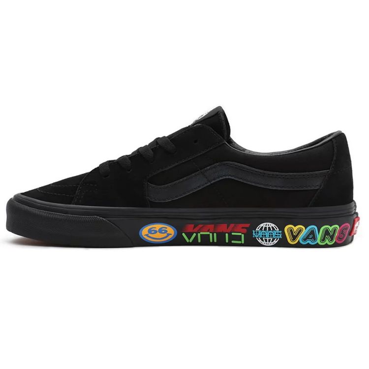 

Кроссовки унисекс Vans Sk8-Low Disruptive черные VN0A4UUK4WB 35