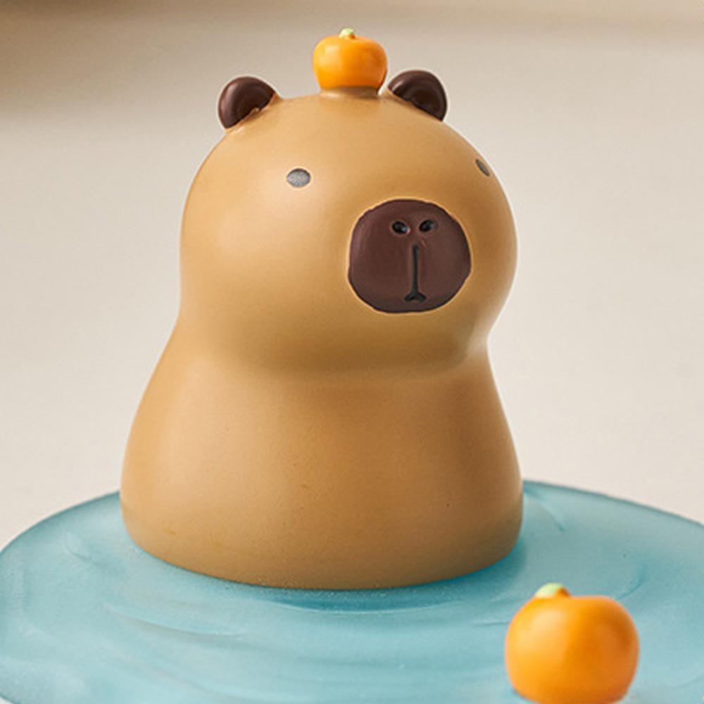 Animal Figurines Capybara Mobole Phone Stand Ornament Capybara Model Toy  Decorative Gifts
