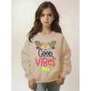 Children's Sweatshirt Autumn New Style Loose and Western Style Children's Spring and Autumn Cartoon Round Neck Sweatshirt RA02