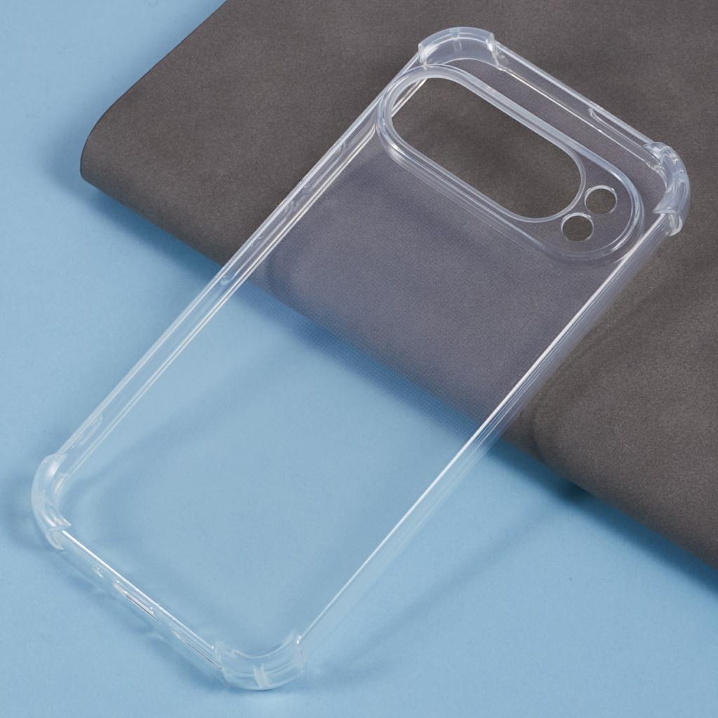 For Google Pixel 9 Cover Reinforced Four Corner Anti-Shock TPU Clear Phone Case