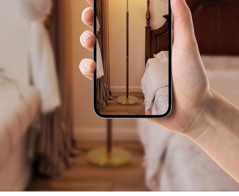 Retro Pleated Floor Lamp for Living Room or Bedroom - Eye-Protective, Luxury, and Simple Design