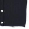 The Coffee Bean   Tea Leaf Navy Ribbed Collar Knit Cardigan Ba14ck01nv