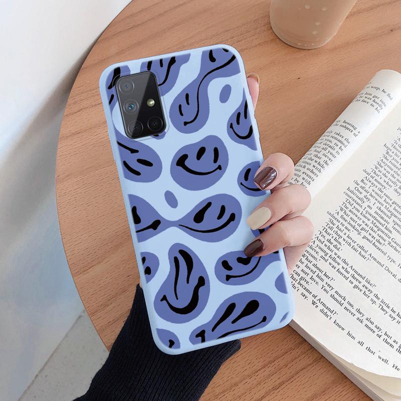 Leopard Print Phone Case For Samsung Galaxy A51 4G 5G A71 5G Protection Back Cover Soft Silicone Fundas For Samsung A 51 Coque