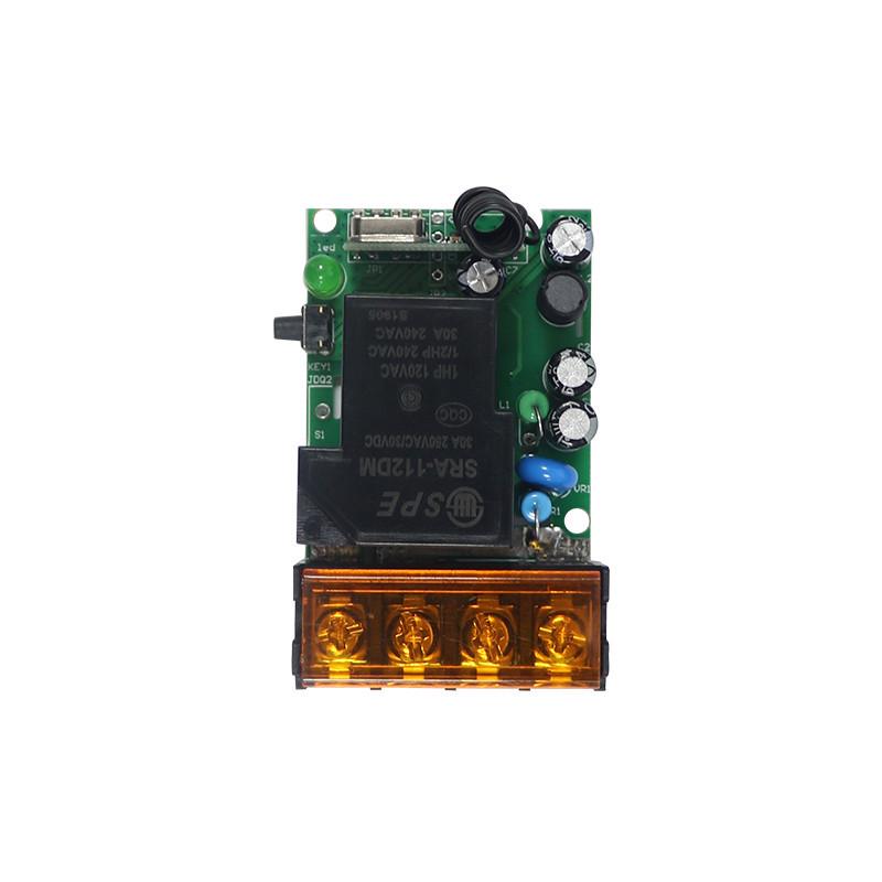 Wide Voltage Remote Control Switch (AC110V-220V) + Long-Range Remote for Water Pump / 433M.
