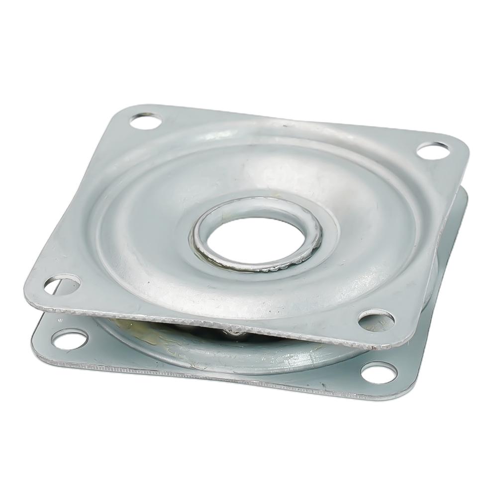 Rolamento Metal Placa Giratória Rotação Mesa Giratória Oca 360 Graus Prato Giratório Rotativo Hardware para Móveis de Mesa