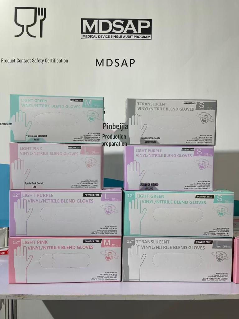 Vise Disposable PVC Gloves for Food Processing and Baking - Thickened, Food-Grade Protection