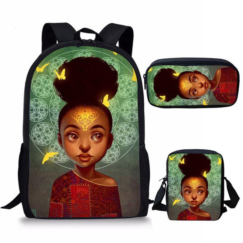 Nonspecific Girls School Backpack Set With Pencil Case For Daily Use And Storage Solution