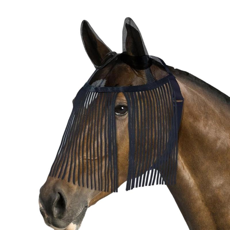 

Flexible And Perforated Horse Face Guard Including Customizable Fastening For Secure Hold And error Protection 1