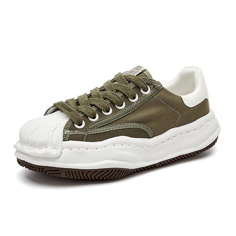 

Модные туфли-ракушки, новые, с круглым носком, на шнуровке, на растворяющейся платформе, модные, универсальные, увеличивающие внутреннюю высоту, трендовые кеды для мужчин и женщин 45