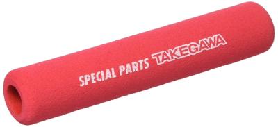 Special Parts Takekawa Lever Grip 1 Piece General Purpose Red 06-08-3036
