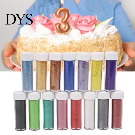 Polvere Glitter per Torta Squisita 2g Decorativa Attraente Sicura Ristorante Brillante Mista Fai-da-te Cottura per Cucina