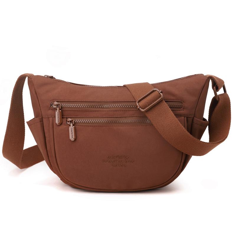 

Multi-pocket dumpling bag, anti-splashing large-capacity shoulder bag, new outdoor messenger bag for men and women