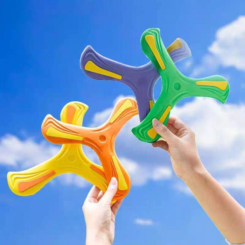 EVA Safety Soft Frisbee & Boomerang for Teen and Child Outdoor Sports