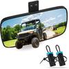 Ranger Rear View Mirror, UNIGT Center Convex Rearview Mirrors Compatible With 2017-2025 Polaris Ranger 500 570 900 XP 1000 XP/Crew Fits Factory