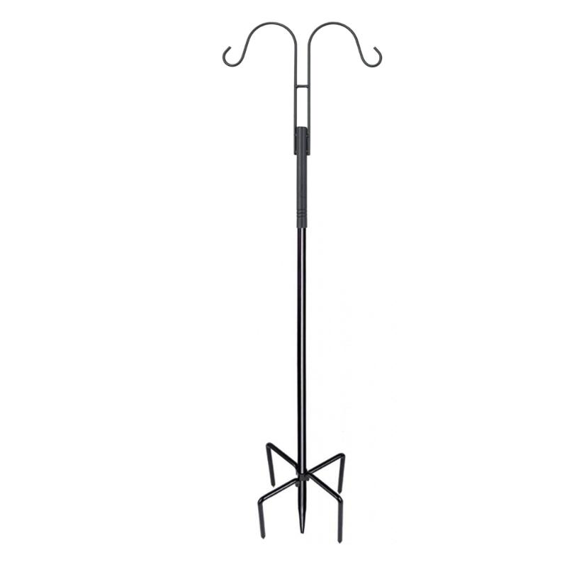 Wild Bird Feeding Stand with Hook for Garden Outdoor Decors Bird Bath Bird Feeding Station Hanging Bird Feeders