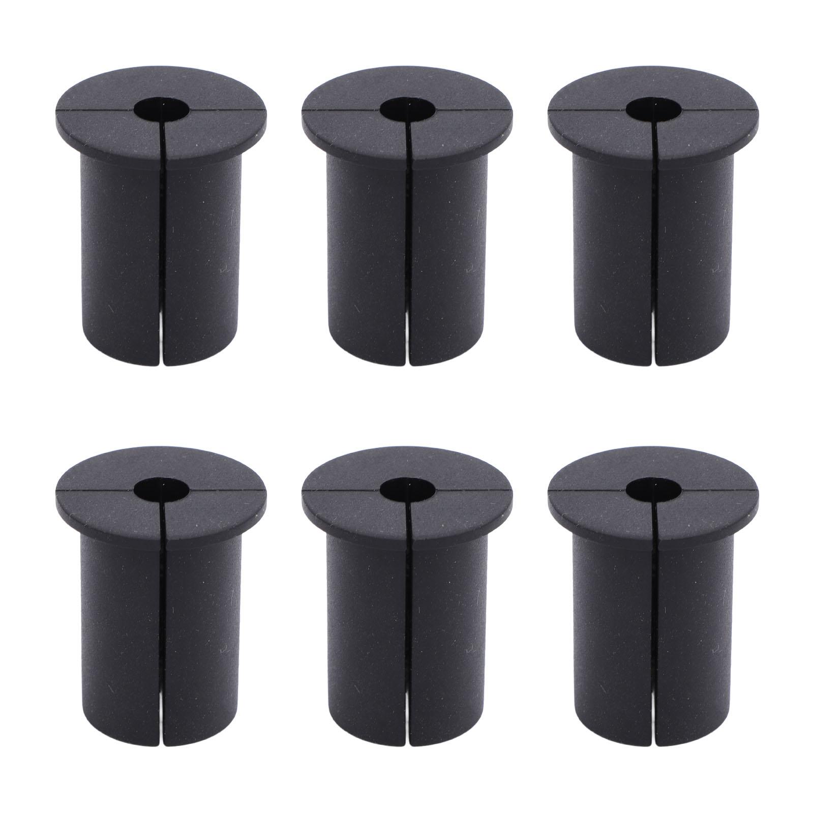 

Набір для прокладання Ethernet-кабелів Силіконові прохідні втулки для кабелів для 1-дюймового настінного отвору Кабель Чорний