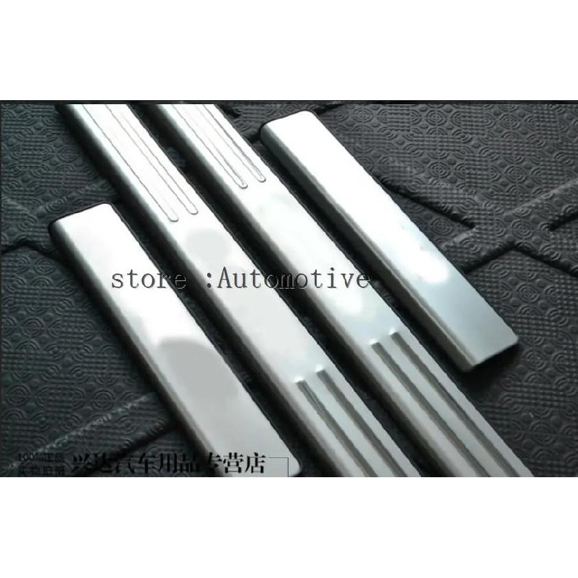 Stainless Steel Scuff Plate Door Sill Covers for BMW X5 E70 X6 E71 2010 2011 2014 2015 Car Styling Auto Accessories