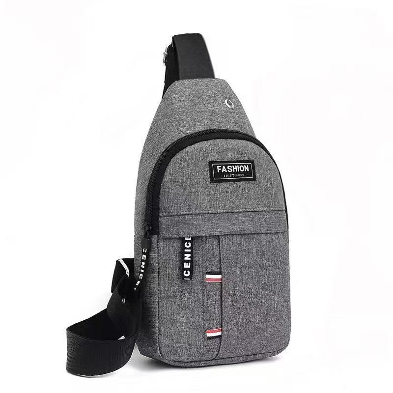 Chest Bag Men'S One Shoulder Crossbody Bag Large Capacity Outdoor Sports And Leisure Small Shoulder Bag Large