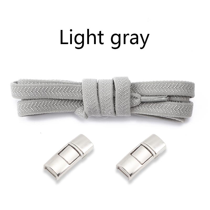 Druckverschluss Schnürsenkel ohne Binden Elastische Schnürsenkel Turnschuhe 8MM Breit Flach Schnürsenkel Ohne Binden Kinder Erwachsene Laufschuh Schnürsenkel für Schuhe